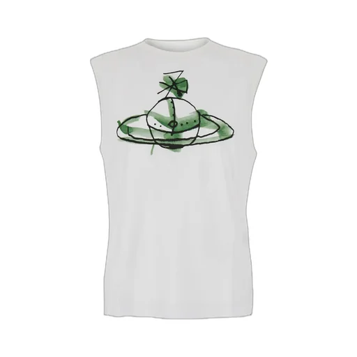 Orb Printed Sleeveless T-Shirt