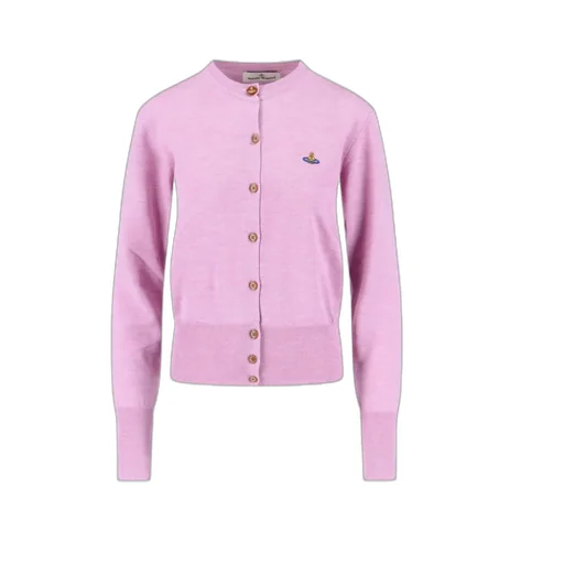 Orb Embroidered Buttoned Cardigan