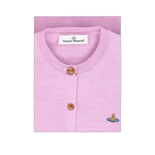 Orb Embroidered Buttoned Cardigan