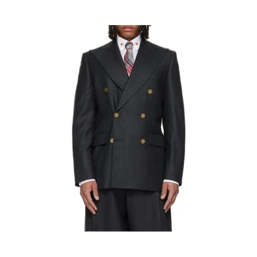 Double-Breasted Tailored Blazer