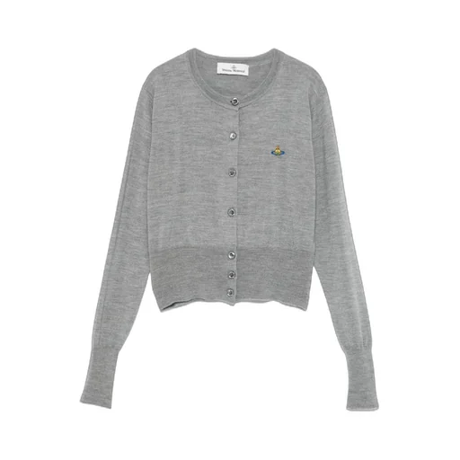 Bea Logo-Embroidery Cardigan