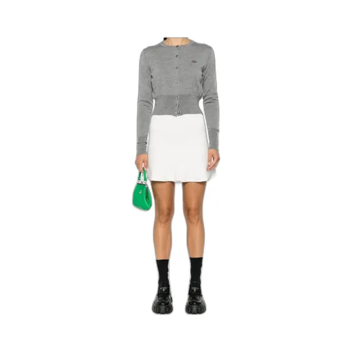 Bea Logo-Embroidery Cardigan