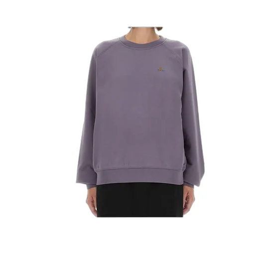 Logo Embroidered Crewneck Sweatshirt