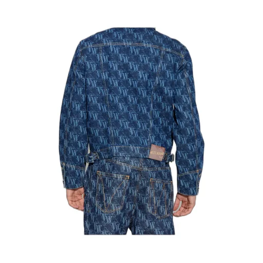 Logo-Print Denim Jacket