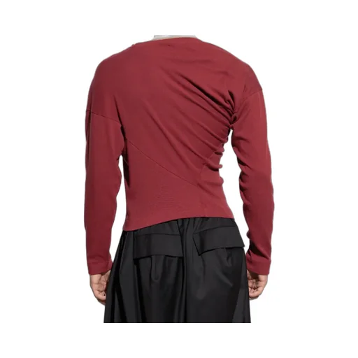Logo-Embroidered Ribbed Top