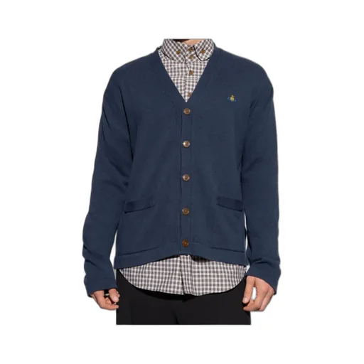 Orb Embroidered Buttoned Cardigan