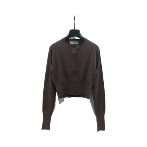 Orb Embroidered Knitted Cardigan