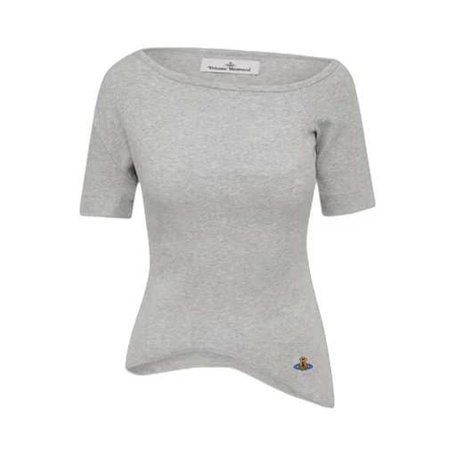 Off-The Shoulder Short-Sleeved T-Shirt