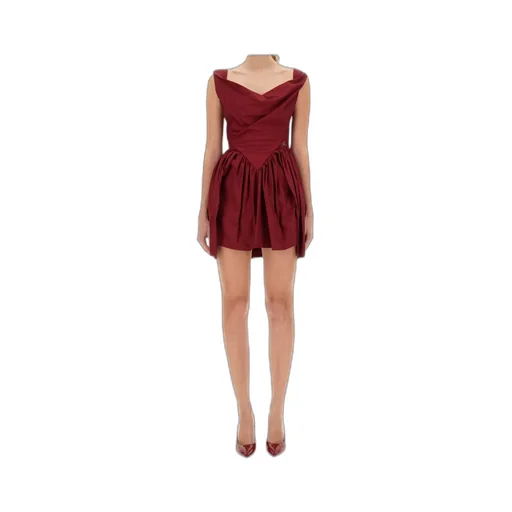Orb Embroidered Mini Dress