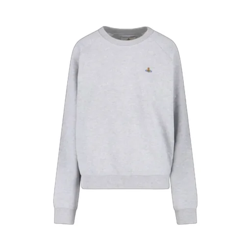 Logo Embroidered Crewneck Sweatshirt