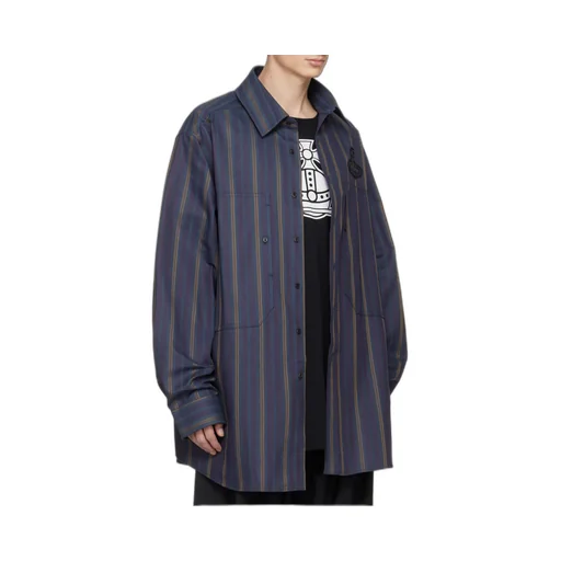 Logo-Patch Long-Sleeved Shirt