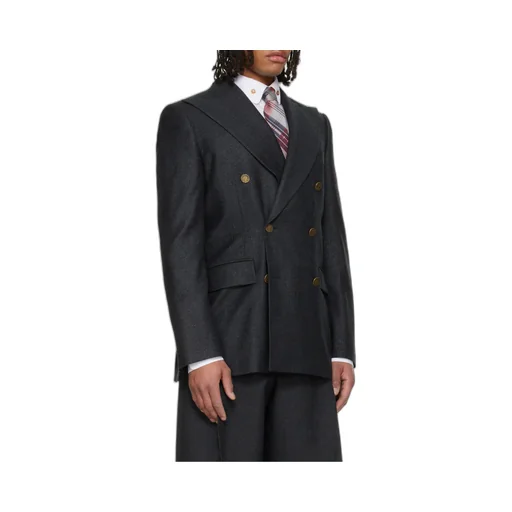 Double-Breasted Tailored Blazer