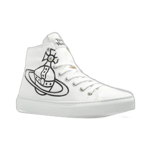 Orb-Logo High-Top Pumps