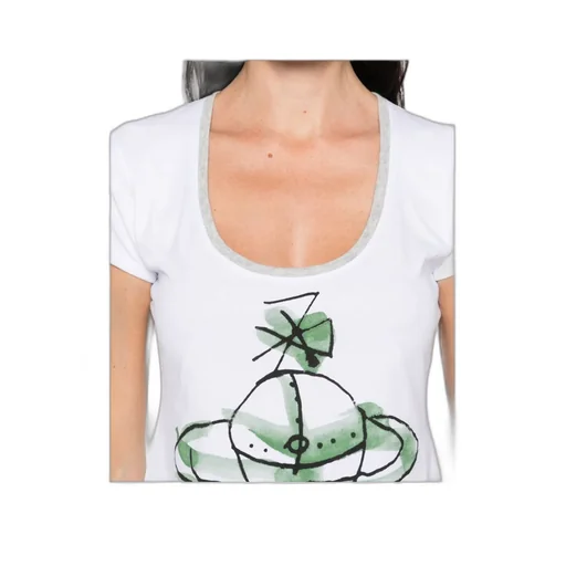 Orb-Print Cotton T-Shirt