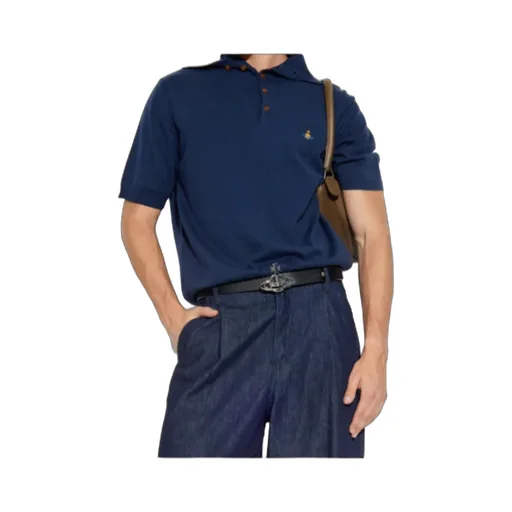 Orb-Embroidered Polo Shirt