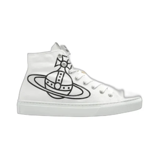Orb-Logo High-Top Trainers