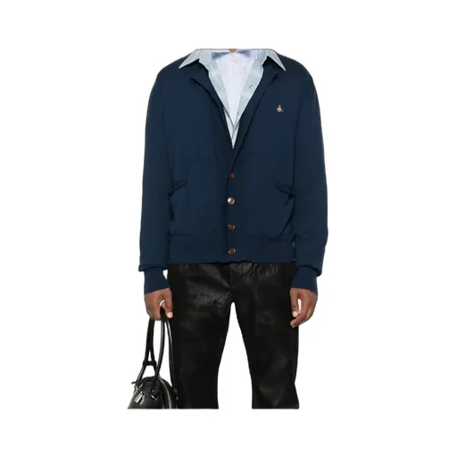 Patch-Pocket Cardigan
