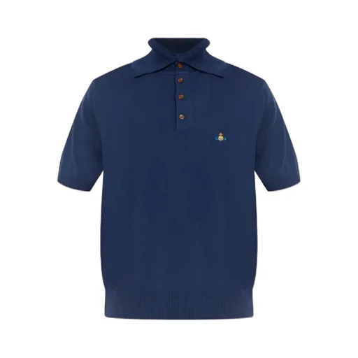Orb-Embroidered Polo Shirt