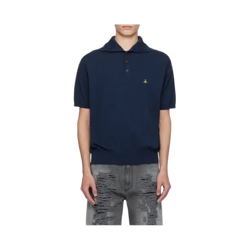 Orb-Embroidered Polo Shirt
