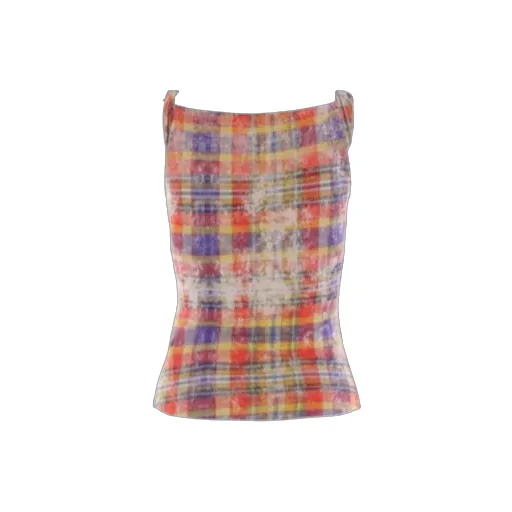Plaid Vest