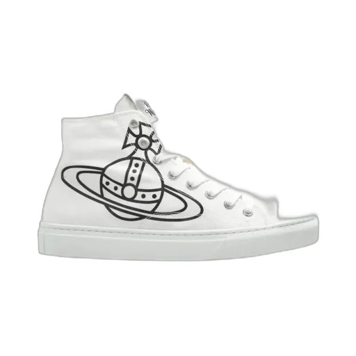 Orb-Logo High-Top Pumps