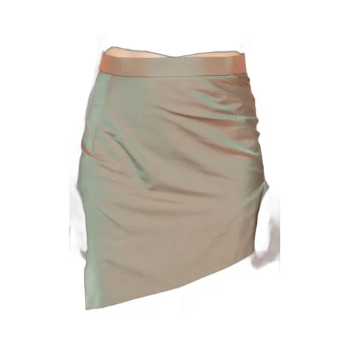 Infinity Asymmetric Mini Skirt