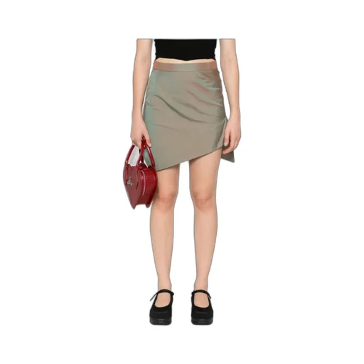 Infinity Asymmetric Mini Skirt