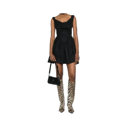 Orb Embroidered Mini Dress