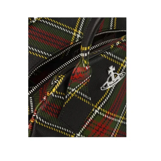 Yasmine Medium Checked Tote Bag