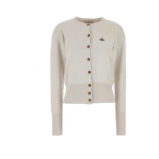 Orb Embroidered Knit Cardigan