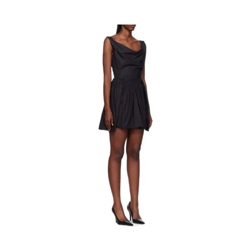 Orb Embroidered Mini Dress