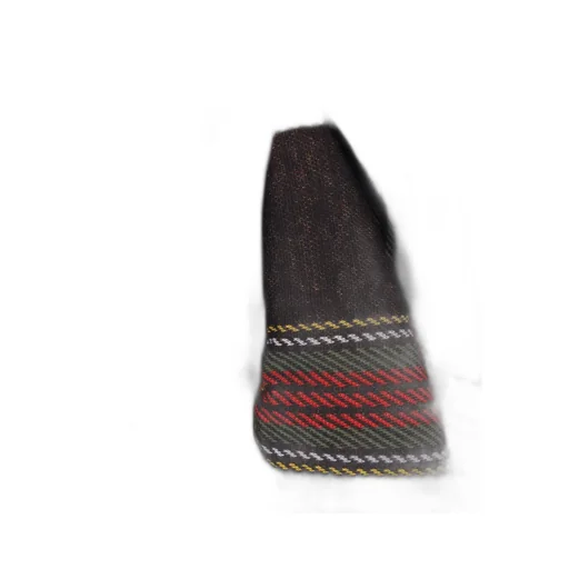 Ruched Check Patterned Mini Skirt