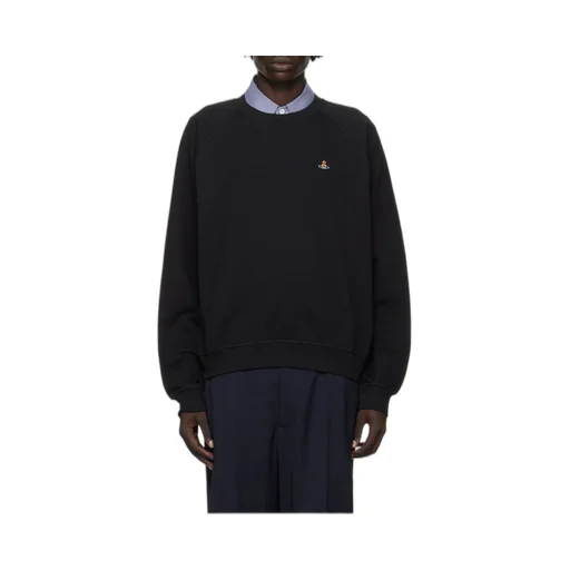 Logo Embroidered Crewneck Sweatshirt