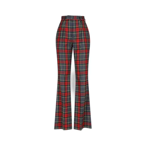 Checked Pants