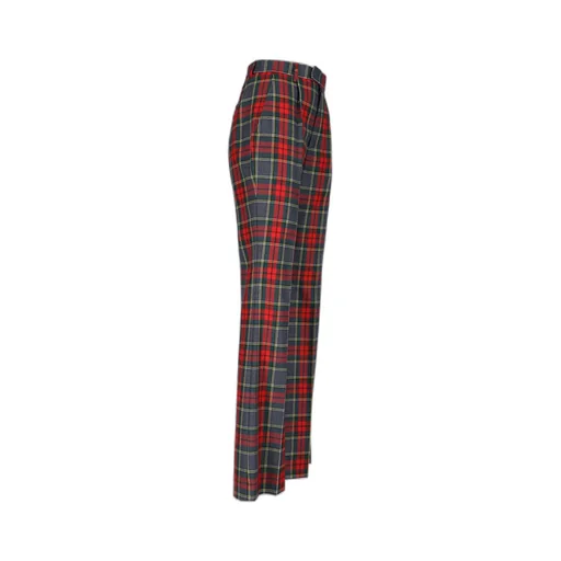 Checked Pants