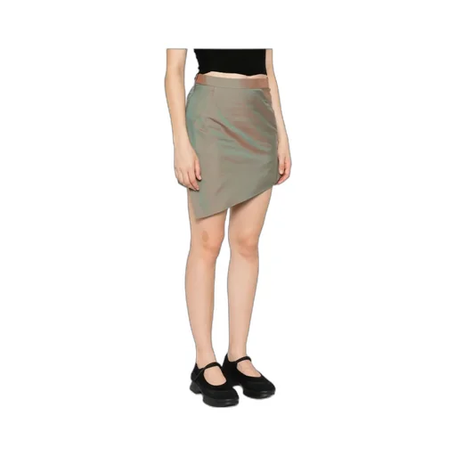 Infinity Asymmetric Mini Skirt