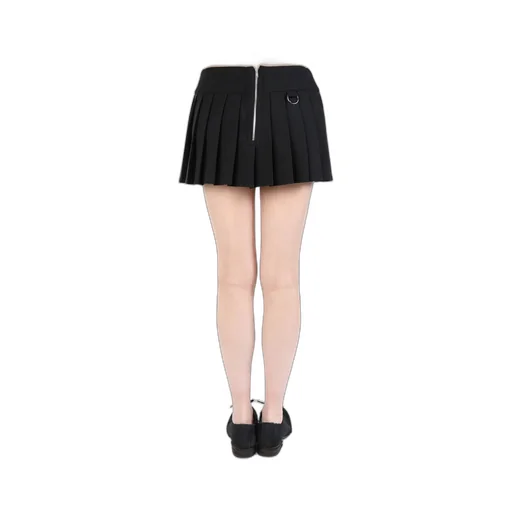 Pleated Mini Skirt