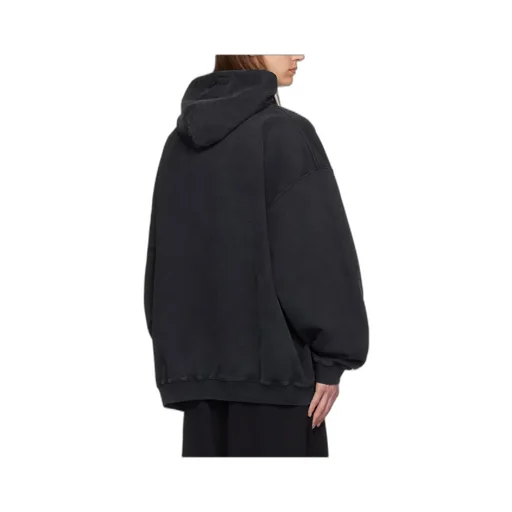 Logo Printed Drawstring Hoodie