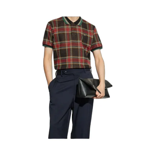 Checked Polo Shirt