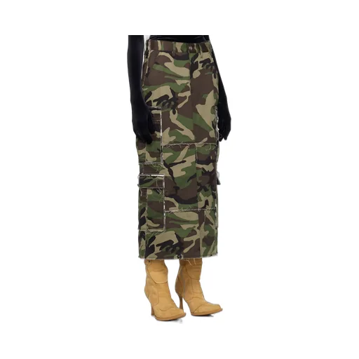 Camouflage Work Skirt