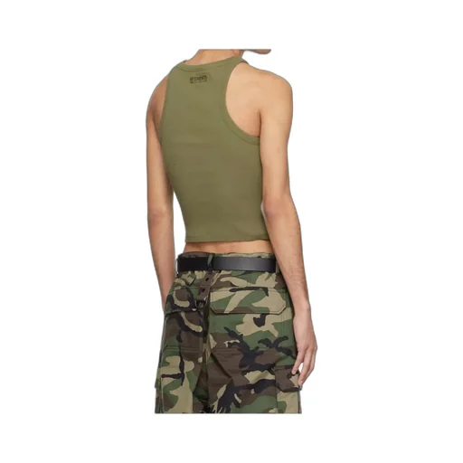 Logo-Embroidered Vest Top