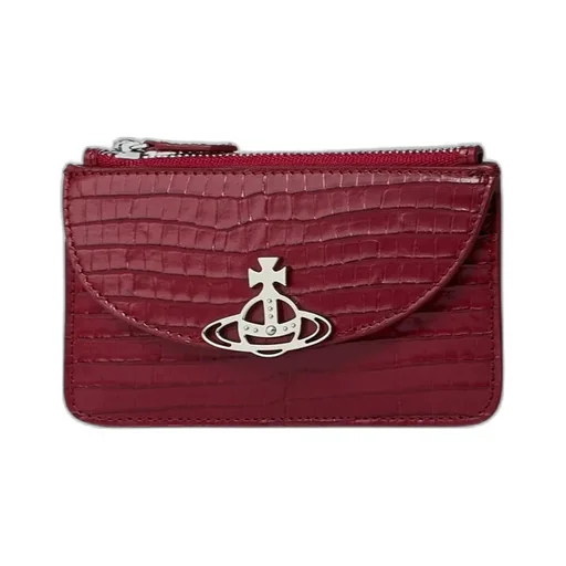 Embossed Zipped Cardholder
