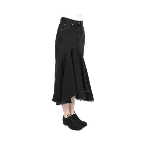 Denim Midi Skirt