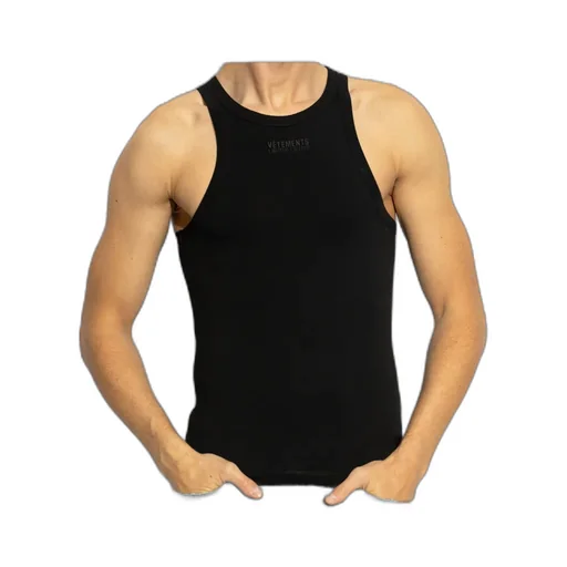 Logo-Embroidered Stretch-Cotton Tank Top