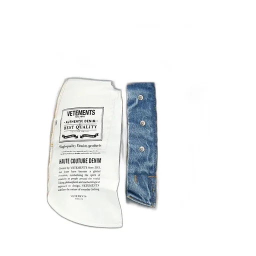 Inside-Out Denim Midi Skirt