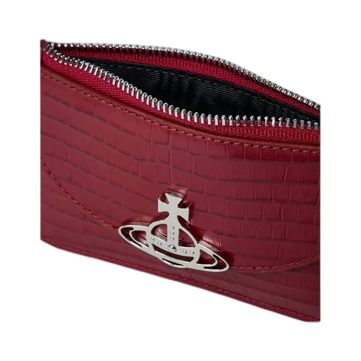 Embossed Zipped Cardholder