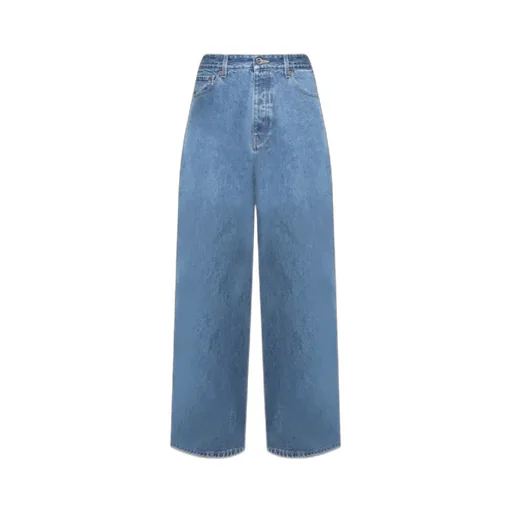 High-Waisted Baggy Jeans