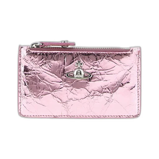 Orb Plaque Zipped Wallet