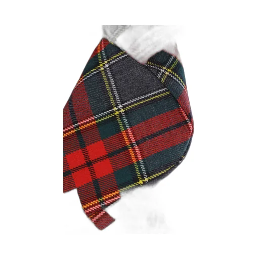 Single-Breasted Checkd Jacket