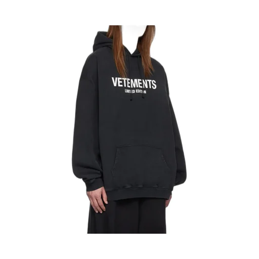 Logo Printed Drawstring Hoodie